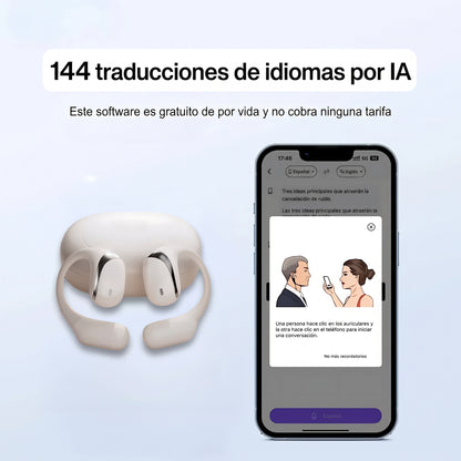 Auriculares traductor IA