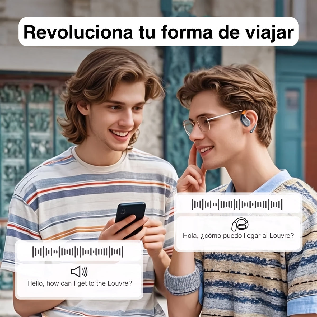Auriculares traductor IA